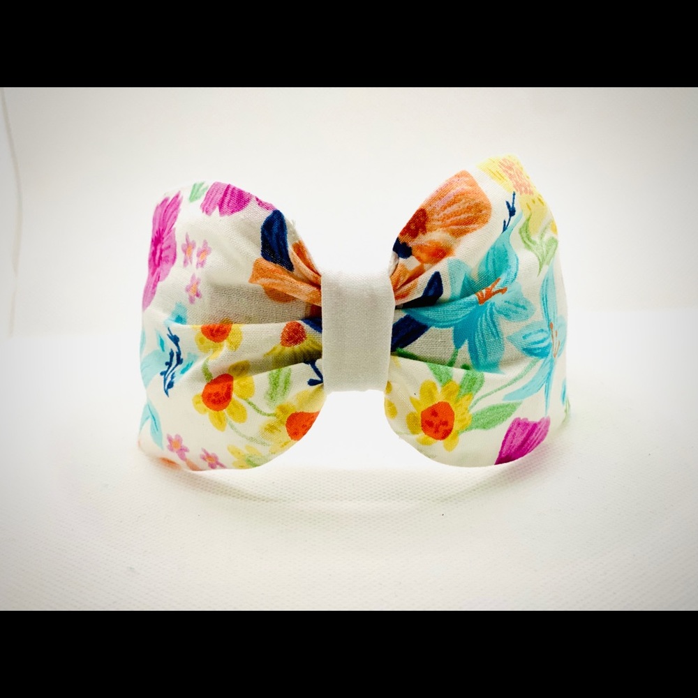 floral pastel headband